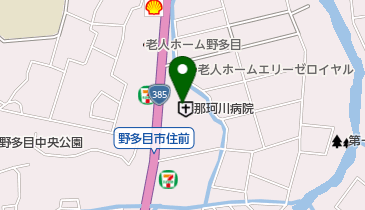 那珂川病院の地図画像