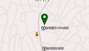 福岡整形外科病院の地図画像