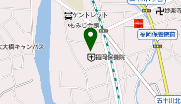 福岡保養院の地図画像