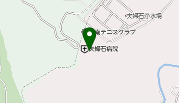 夫婦石病院の地図画像