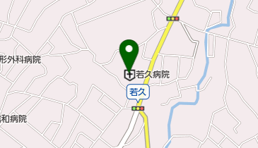 若久病院の地図画像