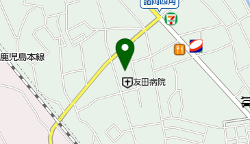 友田病院の地図画像