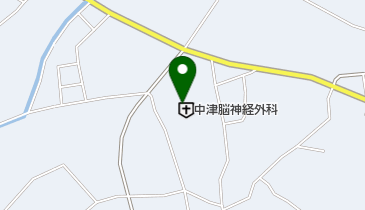 中津脳神経外科病院の地図画像