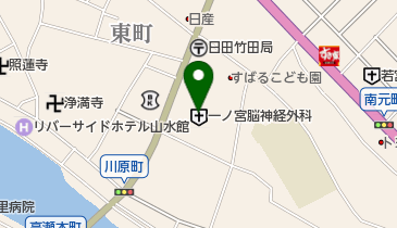 一ノ宮脳神経外科病院の地図画像