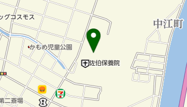 おおいた県南ホスピタルの地図画像