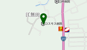 臼杵市医師会立コスモス病院の地図画像