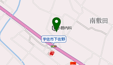 小野内科病院の地図画像