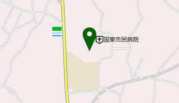 国東市民病院の地図画像