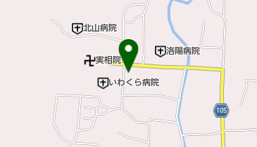 いわくら病院の地図画像