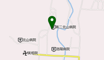 第二北山病院の地図画像