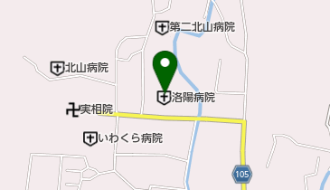 洛陽病院の地図画像