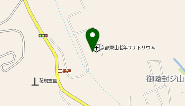 京都東山老年サナトリウムの地図画像