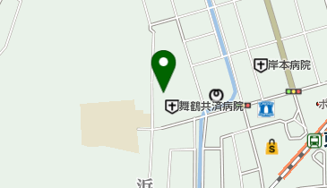 舞鶴共済病院の地図画像