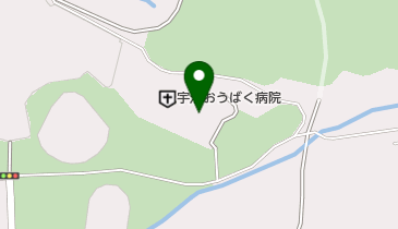 宇治おうばく病院の地図画像