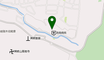 京都府立洛南病院の地図画像