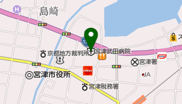 宮津武田病院の地図画像