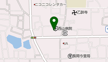 西山病院の地図画像