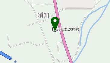 丹波笠次病院の地図画像