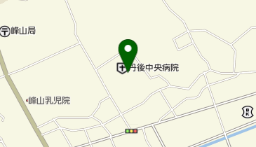 丹後中央病院の地図画像