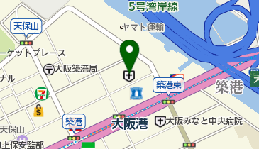 多根第二病院の地図画像