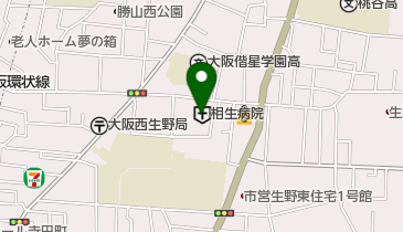 相生病院の地図画像