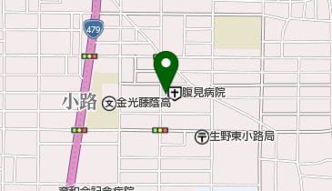 優心会厚生病院の地図画像