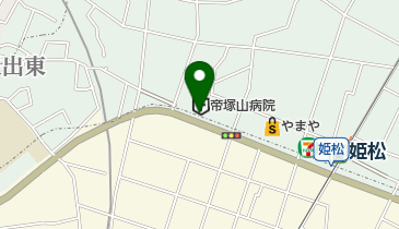 帝塚山病院の地図画像