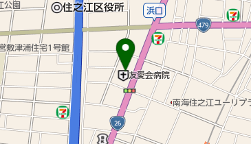 友愛会病院の地図画像