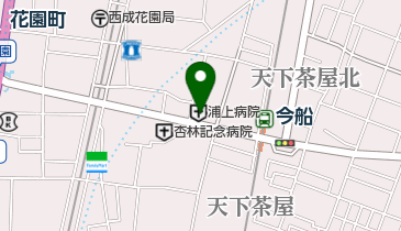 浦上病院の地図画像