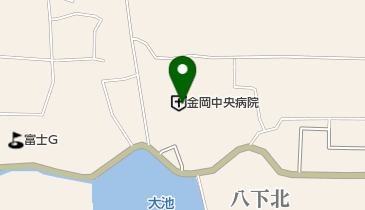 金岡中央病院の地図画像