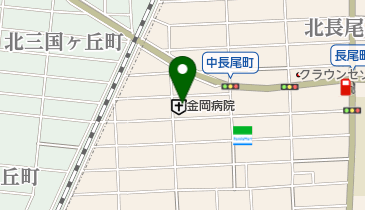 金岡病院の地図画像