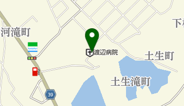 渡辺病院の地図画像
