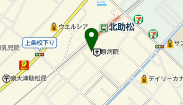 原病院の地図画像