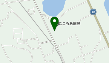 こころあ病院の地図画像