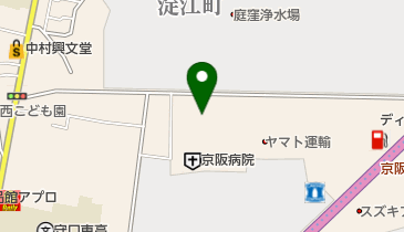 京阪病院の地図画像