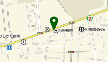 坂野病院の地図画像