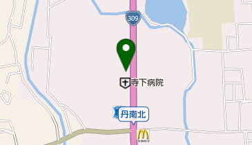 寺下病院の地図画像