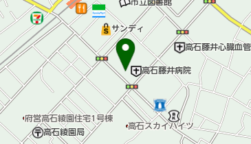 高石藤井病院の地図画像