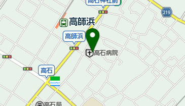 高石病院の地図画像