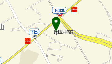 玉井病院の地図画像