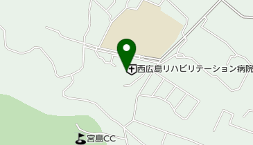 西広島リハビリテーション病院の地図画像