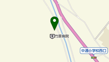 竹原病院の地図画像