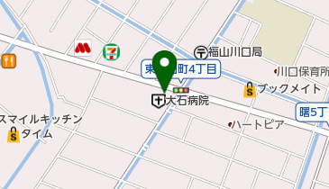 大石病院の地図画像