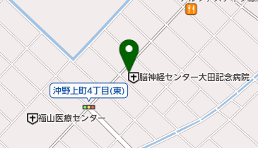 脳神経センター大田記念病院の地図画像