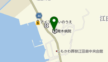 青木病院の地図画像