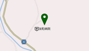 友和病院の地図画像