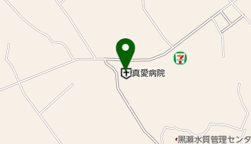 真愛病院の地図画像