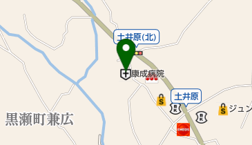 康成病院の地図画像