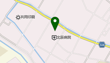 北辰病院の地図画像