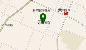 東病院の地図画像